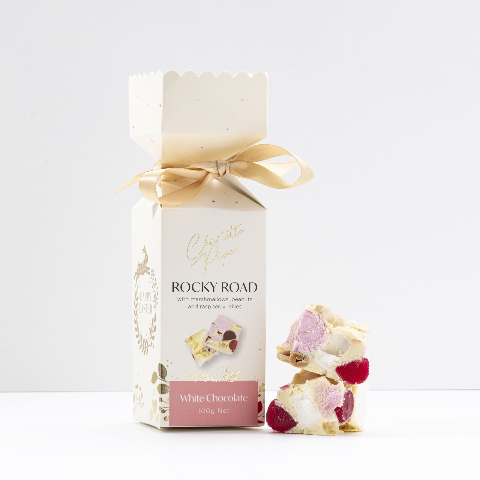 Charlotte Piper Easter Rocky Road White Chocolate 100g - Pure Apotheca