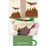 Charlotte Piper Hot Chocolate Christmas Pudding Spoon Dark Choc 50g - Pure Apotheca