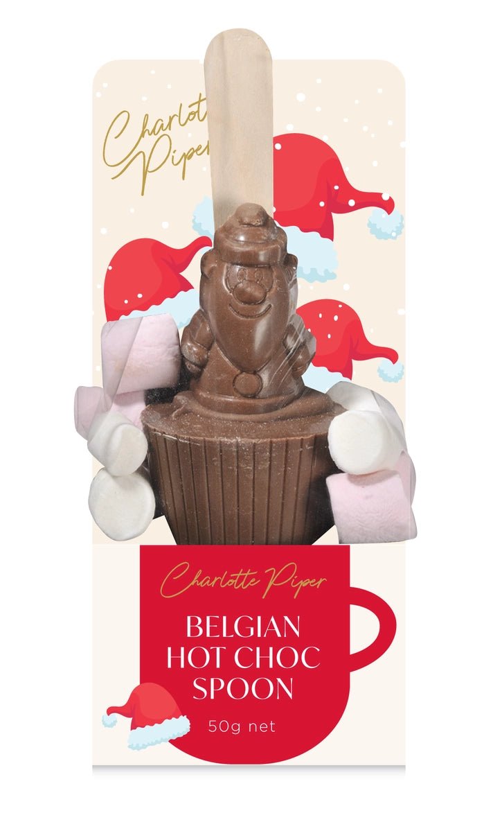 Charlotte Piper Hot Chocolate Father Christmas Spoon Milk 50g - Pure Apotheca