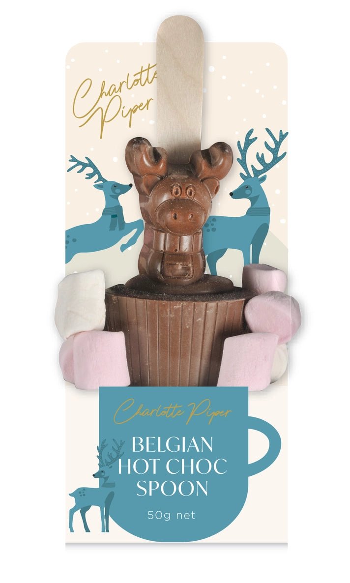 Charlotte Piper Hot Chocolate Reindeer Spoon Milk 50g - Pure Apotheca
