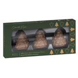 Charlotte Piper Milk Chocolate Biscoff filled Christmas Trees 3pc 45g - Pure Apotheca