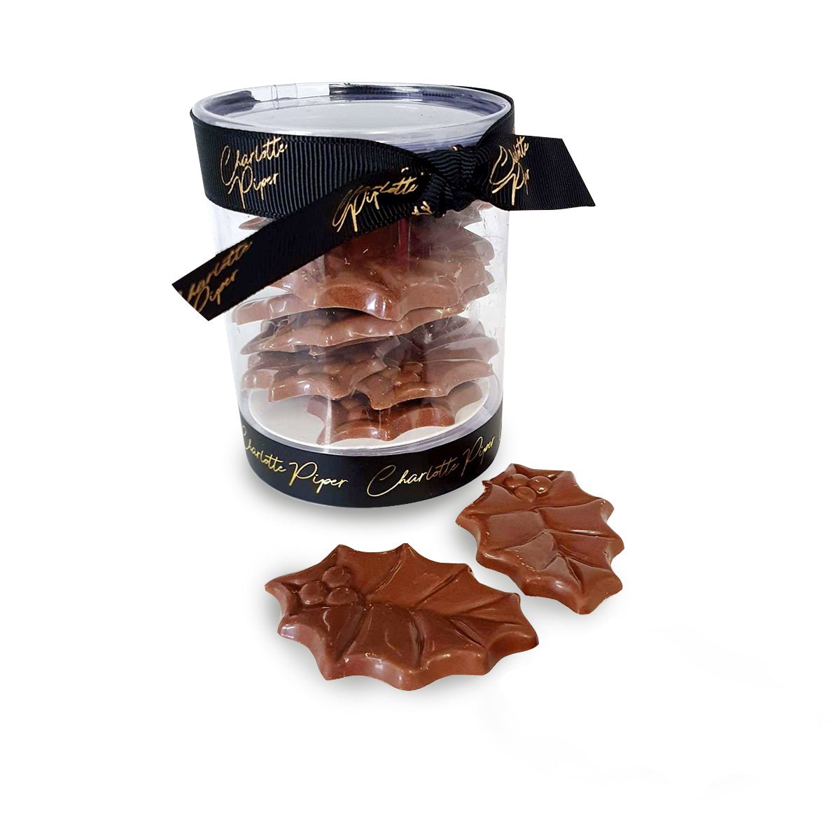 Charlotte Piper Milk Chocolate Holly Leaves 90g - Pure Apotheca