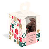 Charlotte Piper Xmas Box Milk Choc Small Santas with Sprinkles 100g - Pure Apotheca
