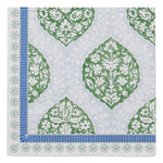 Charvi 20pk 3 Ply 33cm Napkin Blue/Green - Pure Apotheca