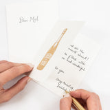 Cheers to You Champagne Bottle Greeting Card - Pure Apotheca
