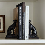 Cheetah Bronzed Finish Bookends - Pure Apotheca