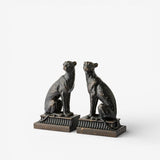 Cheetah Bronzed Finish Bookends - Pure Apotheca