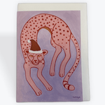 Cheetah Christmas Card - Pure Apotheca