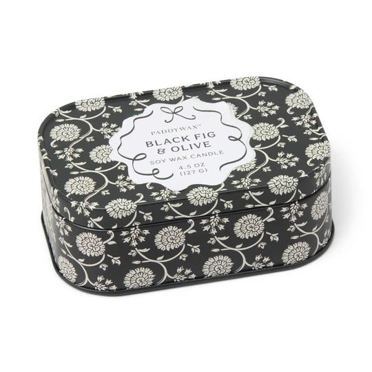Cherie Tin Candle 127g - Black Fig & Olive - Pure Apotheca