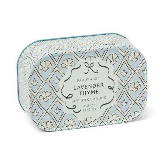 Cherie Tin Candle 127g - Lavender & Thyme - Pure Apotheca
