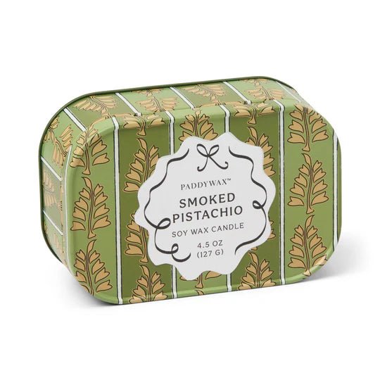 Cherie Tin Candle 127g - Smoked Pistachio - Pure Apotheca