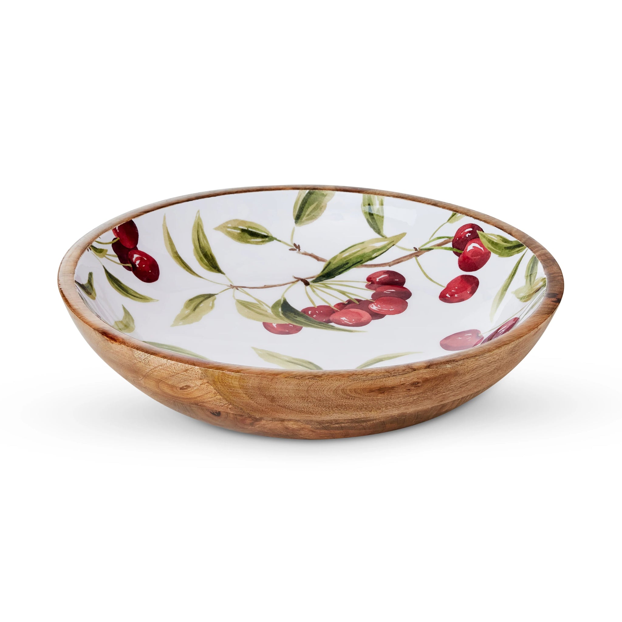 CHERRY SALAD BOWL 35X7.5CM - Pure Apotheca