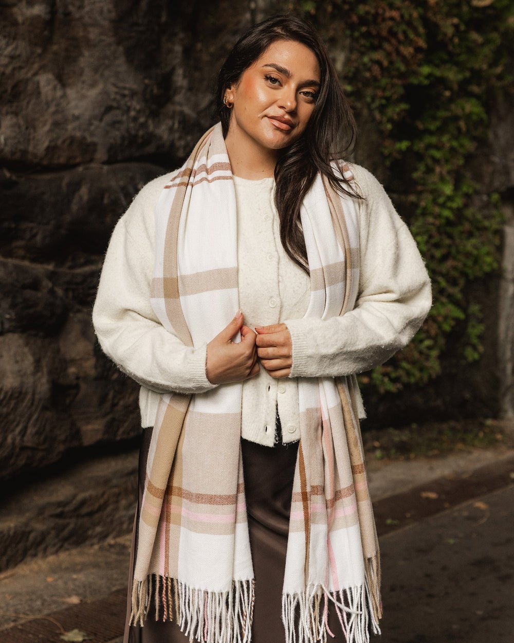 Chester Scarf Blush - Pure Apotheca