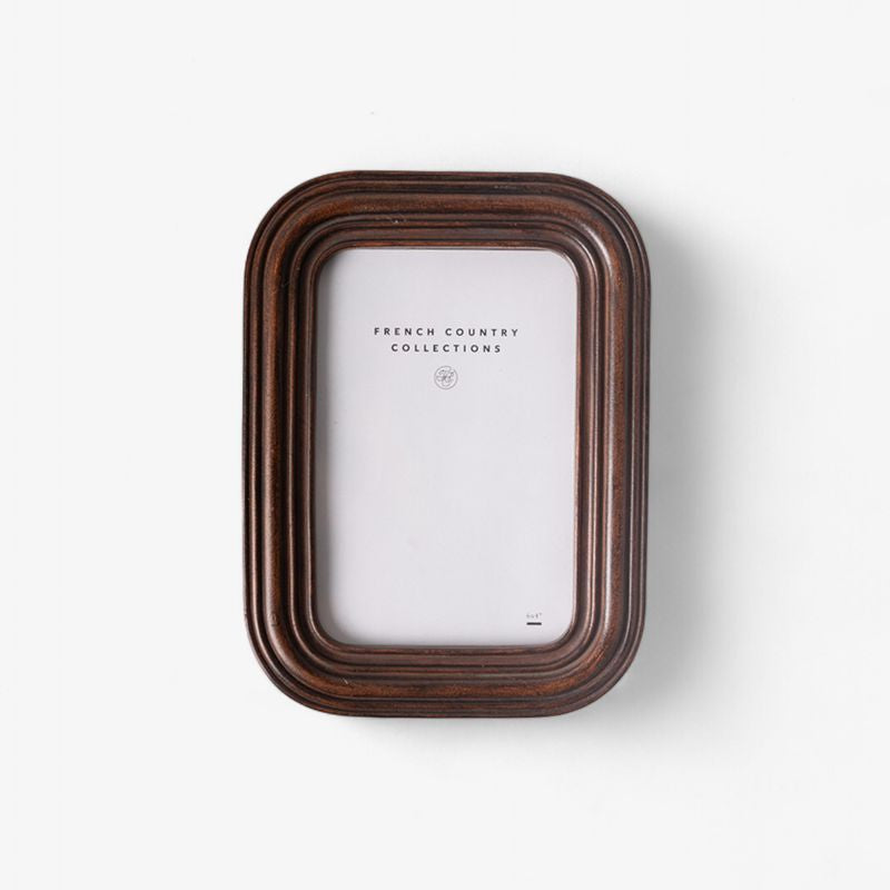 Chestnut Ribbed Photoframe 4x6” - Pure Apotheca