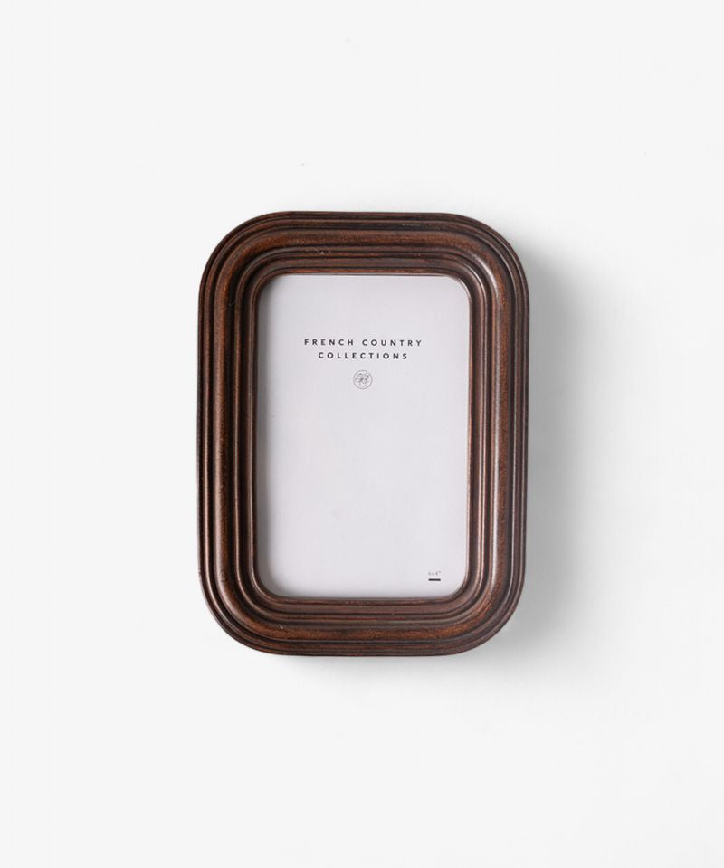 Chestnut Ribbed Photoframe 4x6” - Pure Apotheca