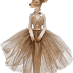 Chocolate Standing Deer Ballerina 30cm - Pure Apotheca