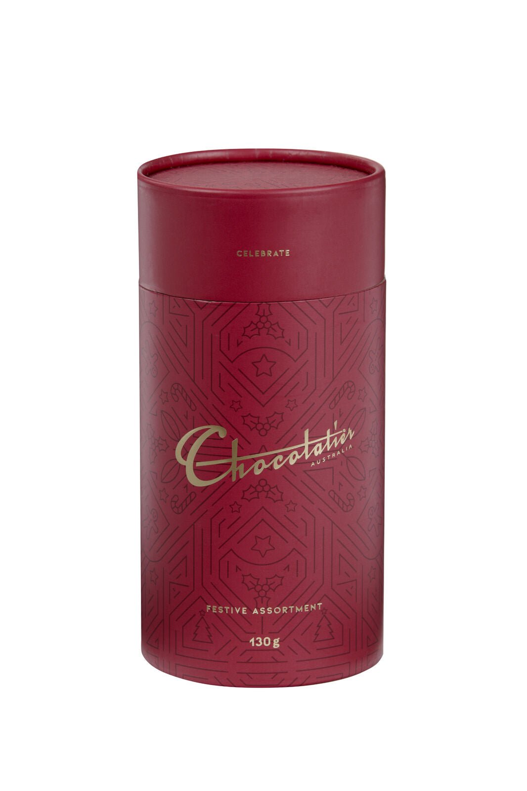 Chocolatier Festive Assortment Canister 130g - Pure Apotheca