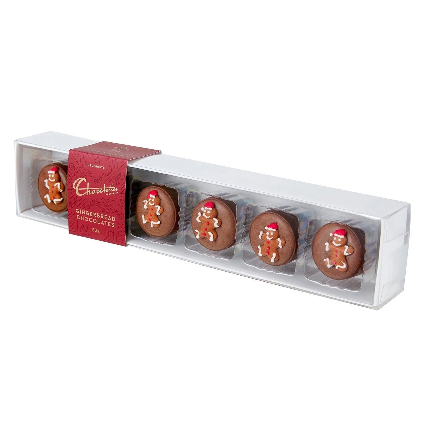 Chocolatier Gingerbread Chocolate 6pk 80g - Pure Apotheca