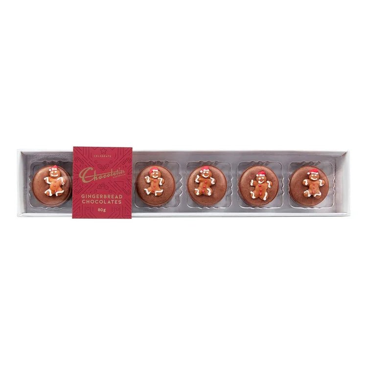 Chocolatier Gingerbread Chocolate 6pk 80g - Pure Apotheca