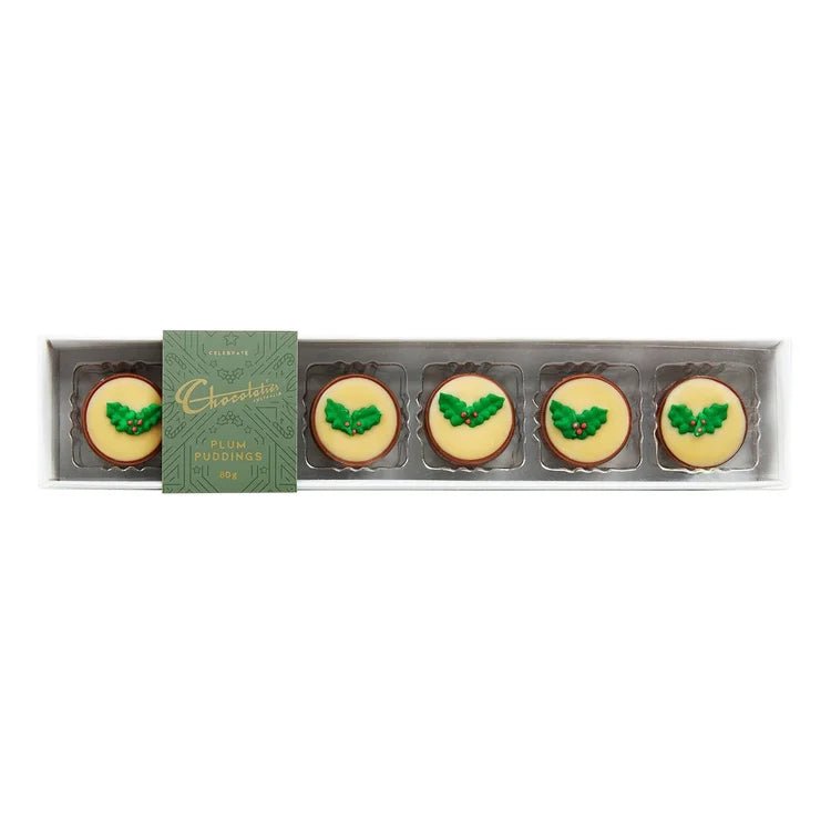 Chocolatier Plum Puddings 6pk 80g - Pure Apotheca
