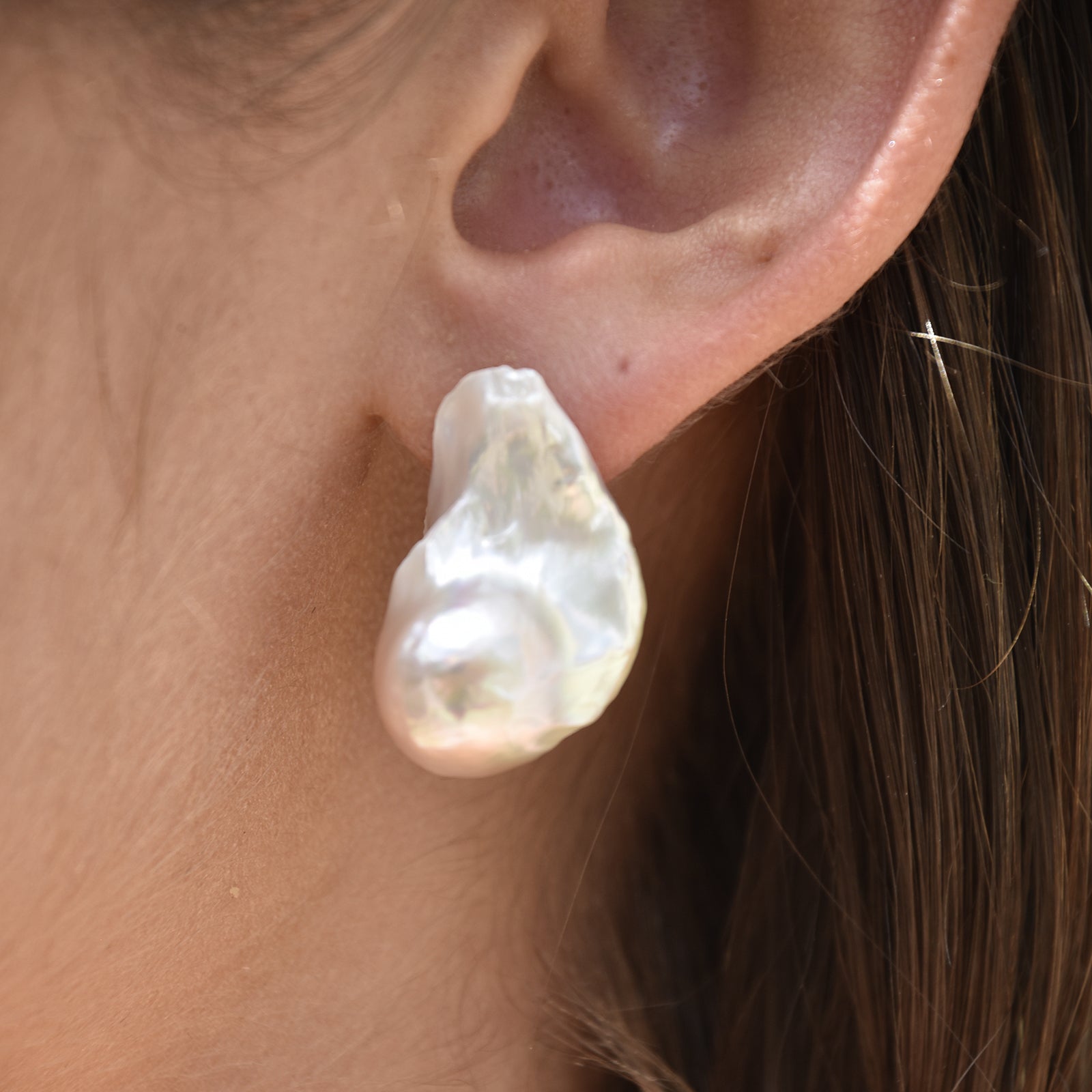 Christina Baroque Pearl Studs - Pure Apotheca