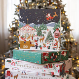 Christmas Carousel 100pc Puzzle - Pure Apotheca
