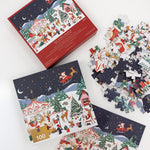 Christmas Carousel 100pc Puzzle - Pure Apotheca