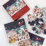 Christmas Carousel 100pc Puzzle - Pure Apotheca