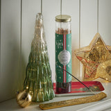 Christmas Cheer Scented Incense w/Holder 100pc - Spiced Apple - Pure Apotheca
