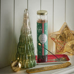 Christmas Cheer Scented Incense w/Holder 100pc - Spiced Apple - Pure Apotheca
