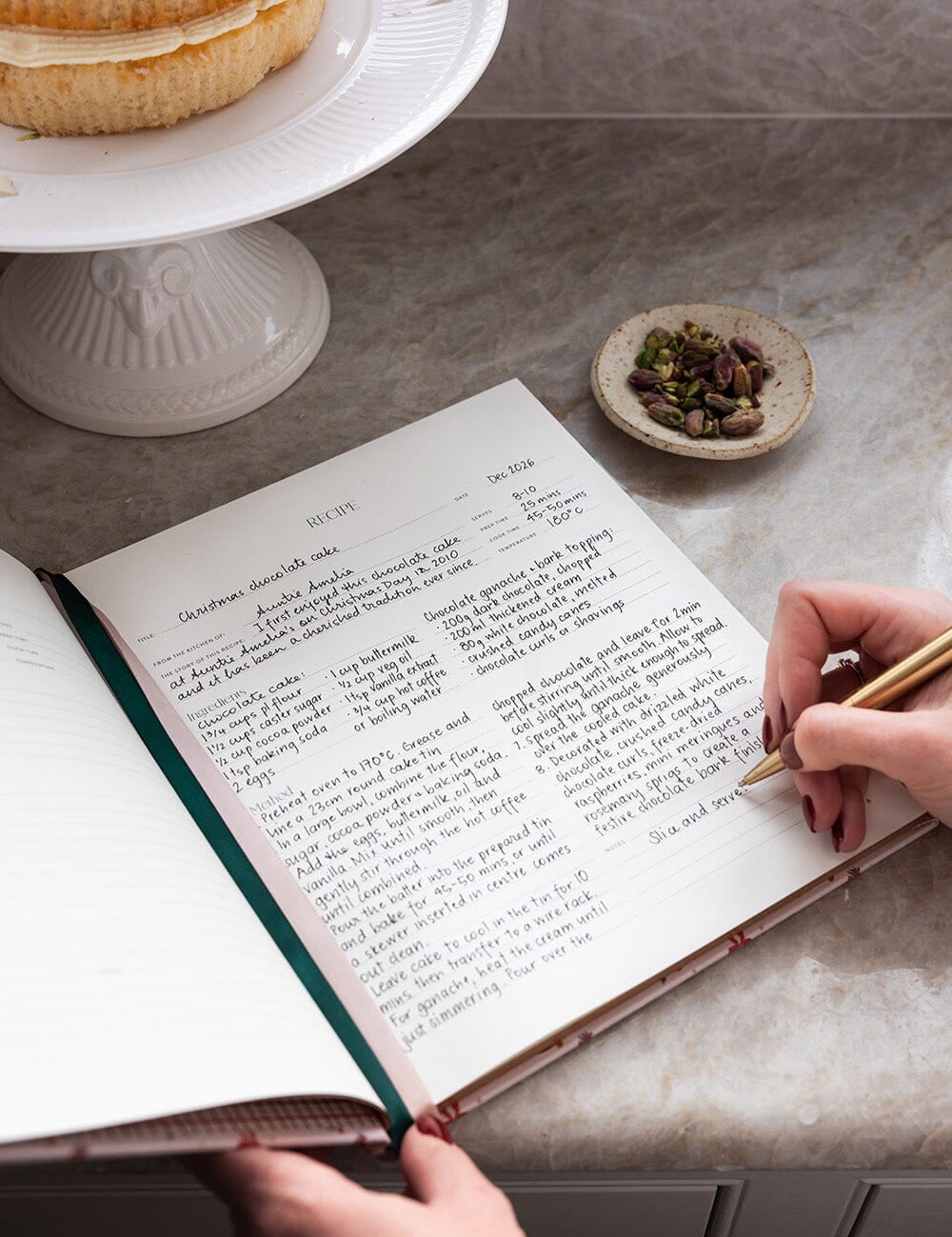 Christmas Heirloom Recipe Journal - Christmas Treats - Pure Apotheca