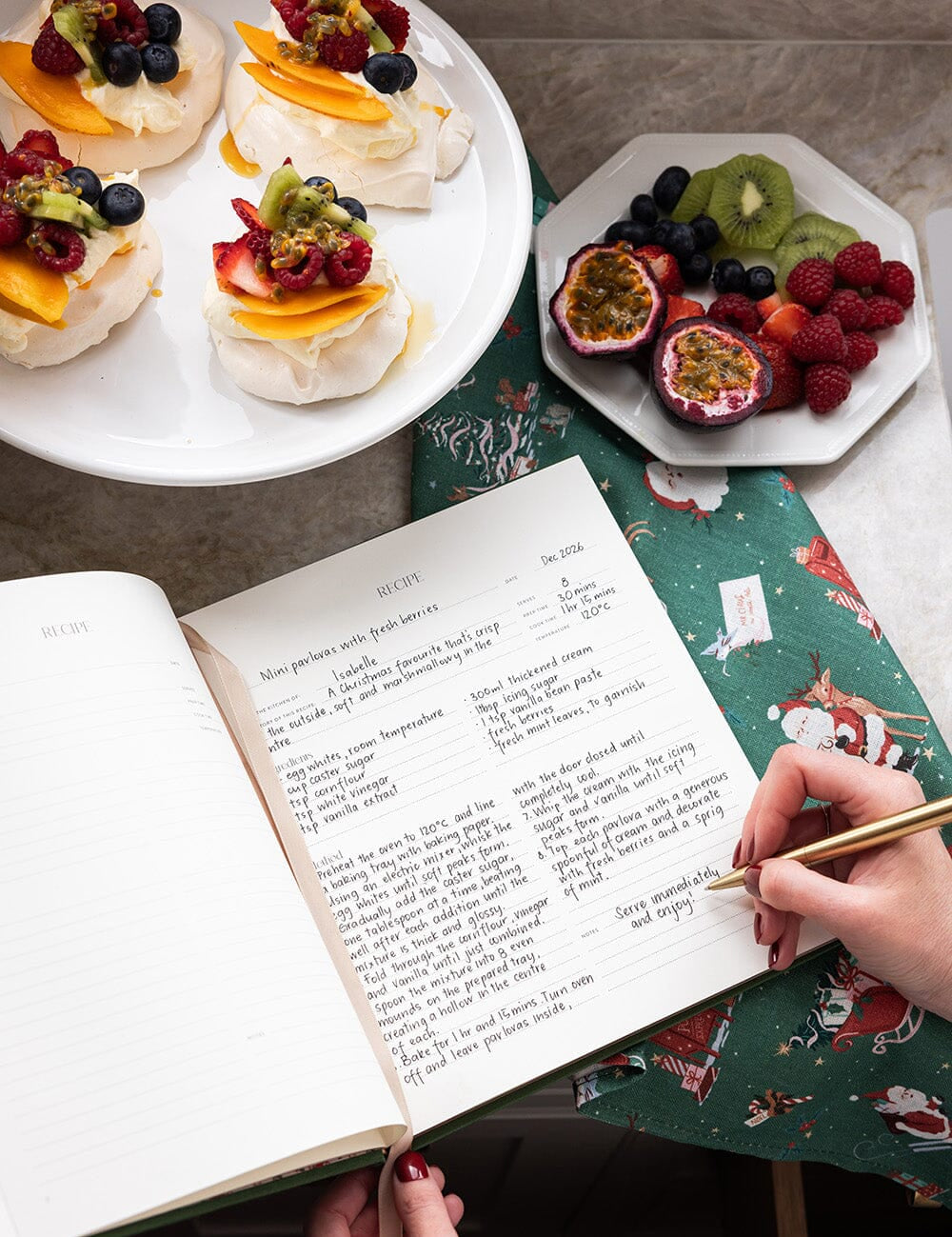 Christmas Heirloom Recipe Journal - Seasons of Joy - Pure Apotheca