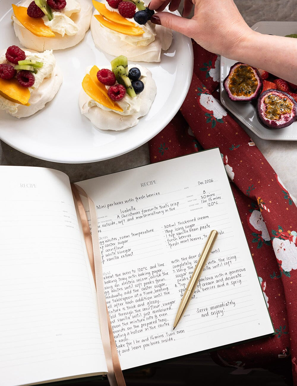 Christmas Heirloom Recipe Journal - Seasons of Joy - Pure Apotheca