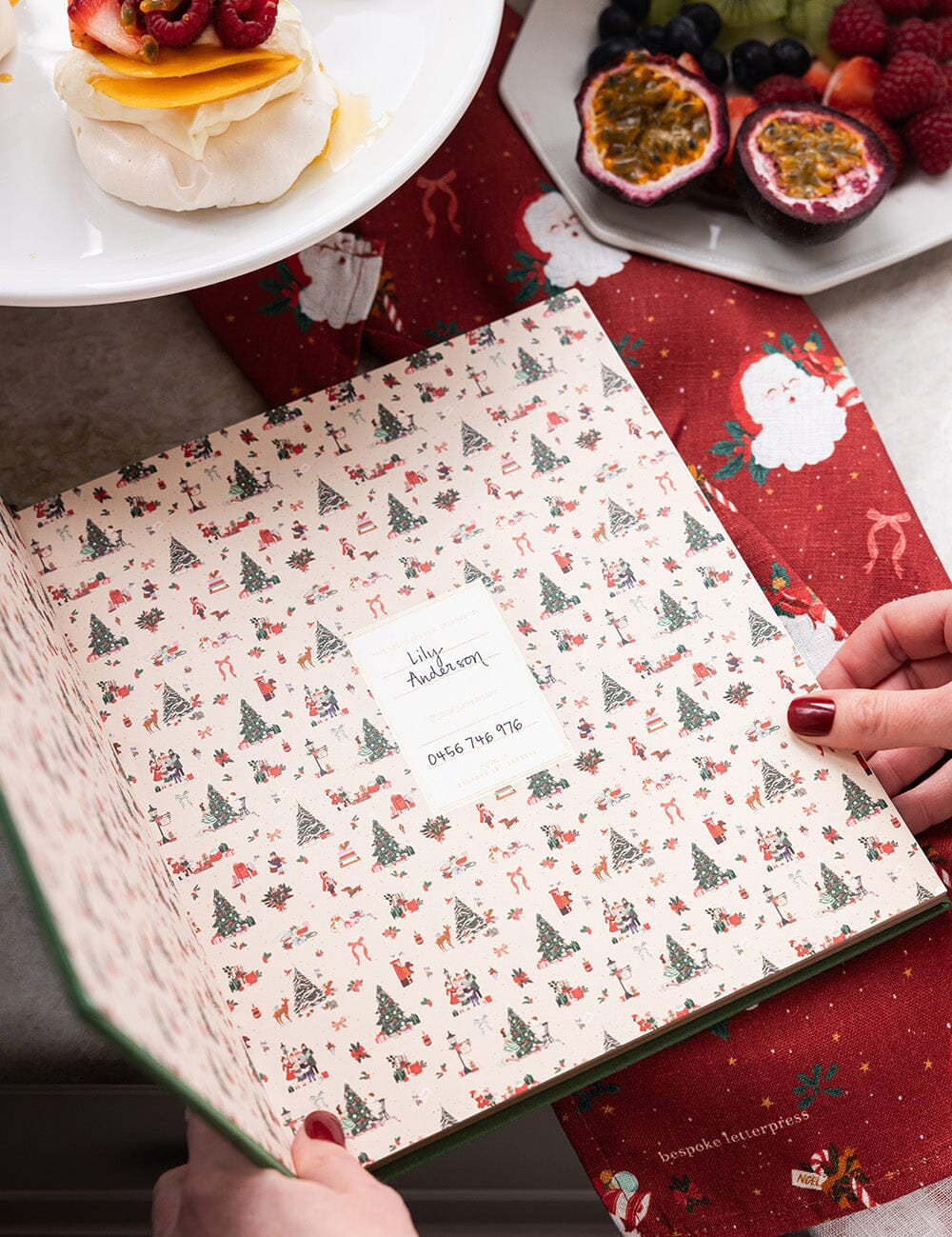 Christmas Heirloom Recipe Journal - Seasons of Joy - Pure Apotheca