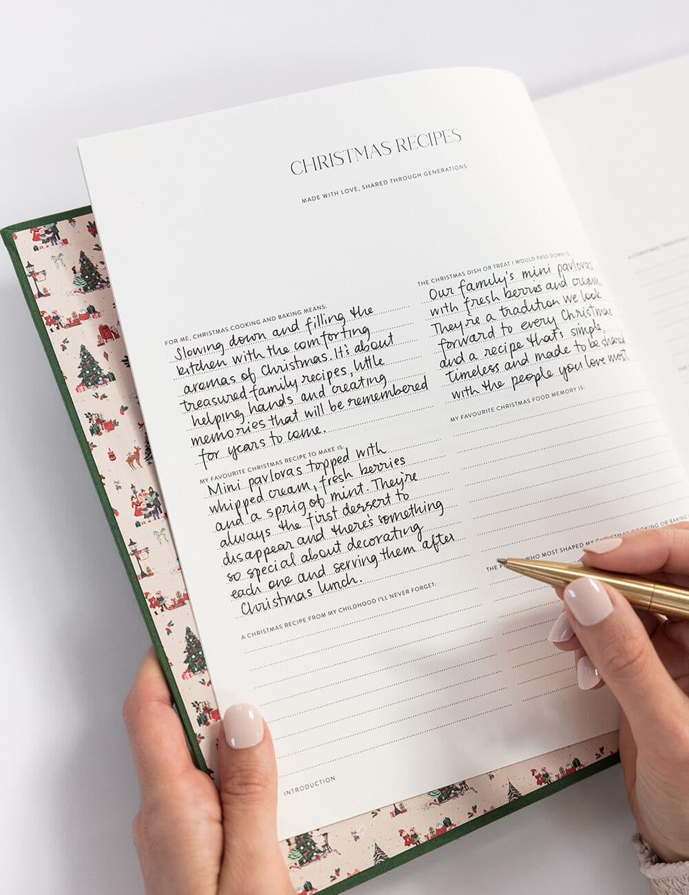 Christmas Heirloom Recipe Journal - Seasons of Joy - Pure Apotheca