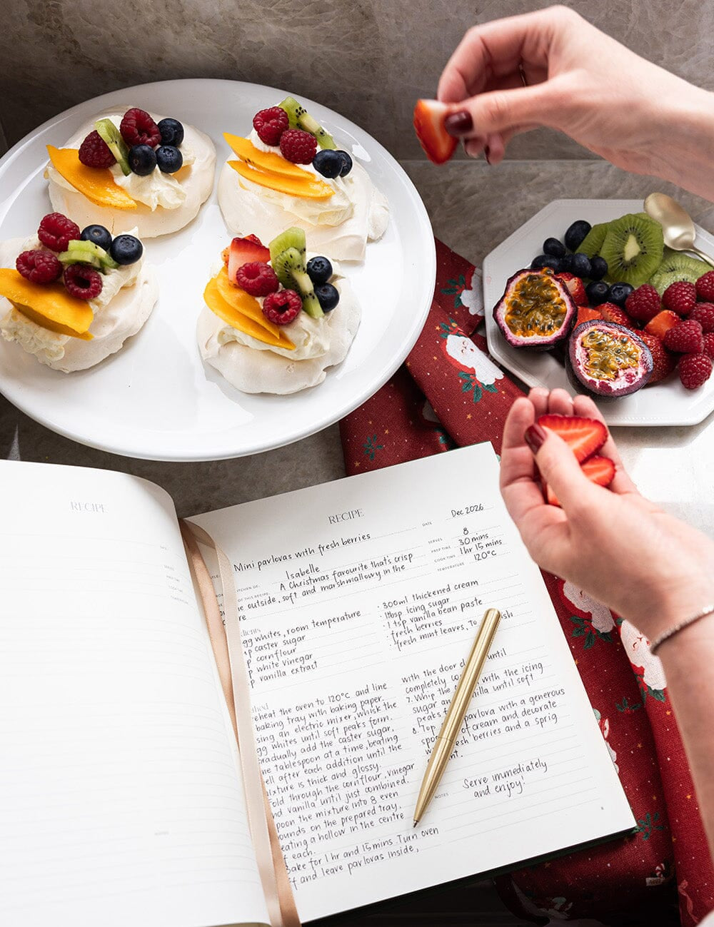 Christmas Heirloom Recipe Journal - Seasons of Joy - Pure Apotheca