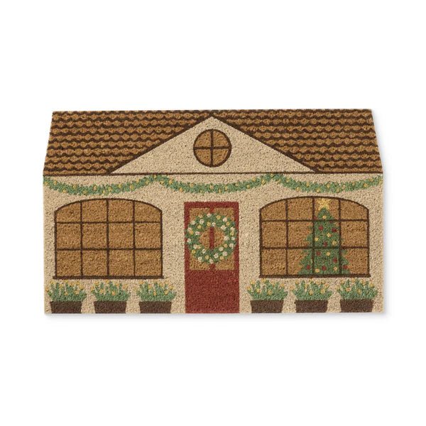 CHRISTMAS HOUSE DOORMAT 45X75CM - Pure Apotheca