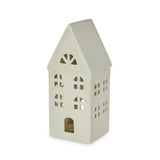 CHRISTMAS HOUSE SAGE SPECKLE TABLE DECORATION LRG - Pure Apotheca
