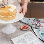 Christmas Ladies Linen Teatowel - Pure Apotheca