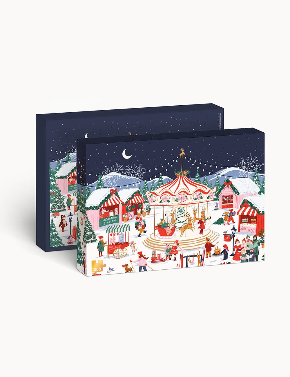 Christmas Market 1000pc Puzzle - Pure Apotheca