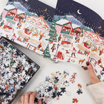 Christmas Market 1000pc Puzzle - Pure Apotheca