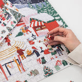 Christmas Market 1000pc Puzzle - Pure Apotheca