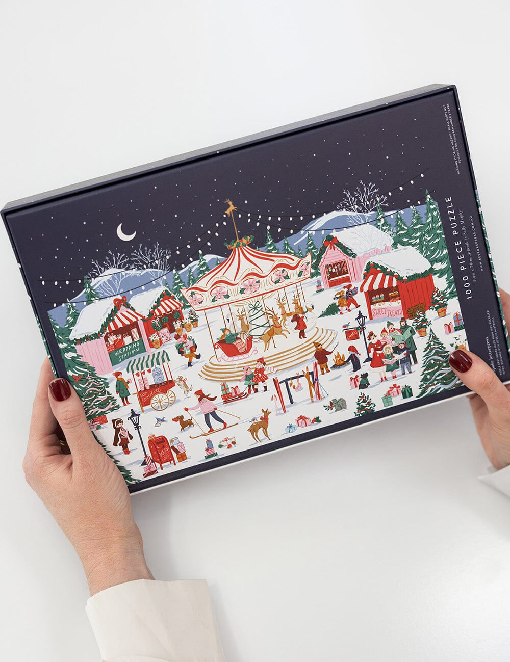 Christmas Market 1000pc Puzzle - Pure Apotheca