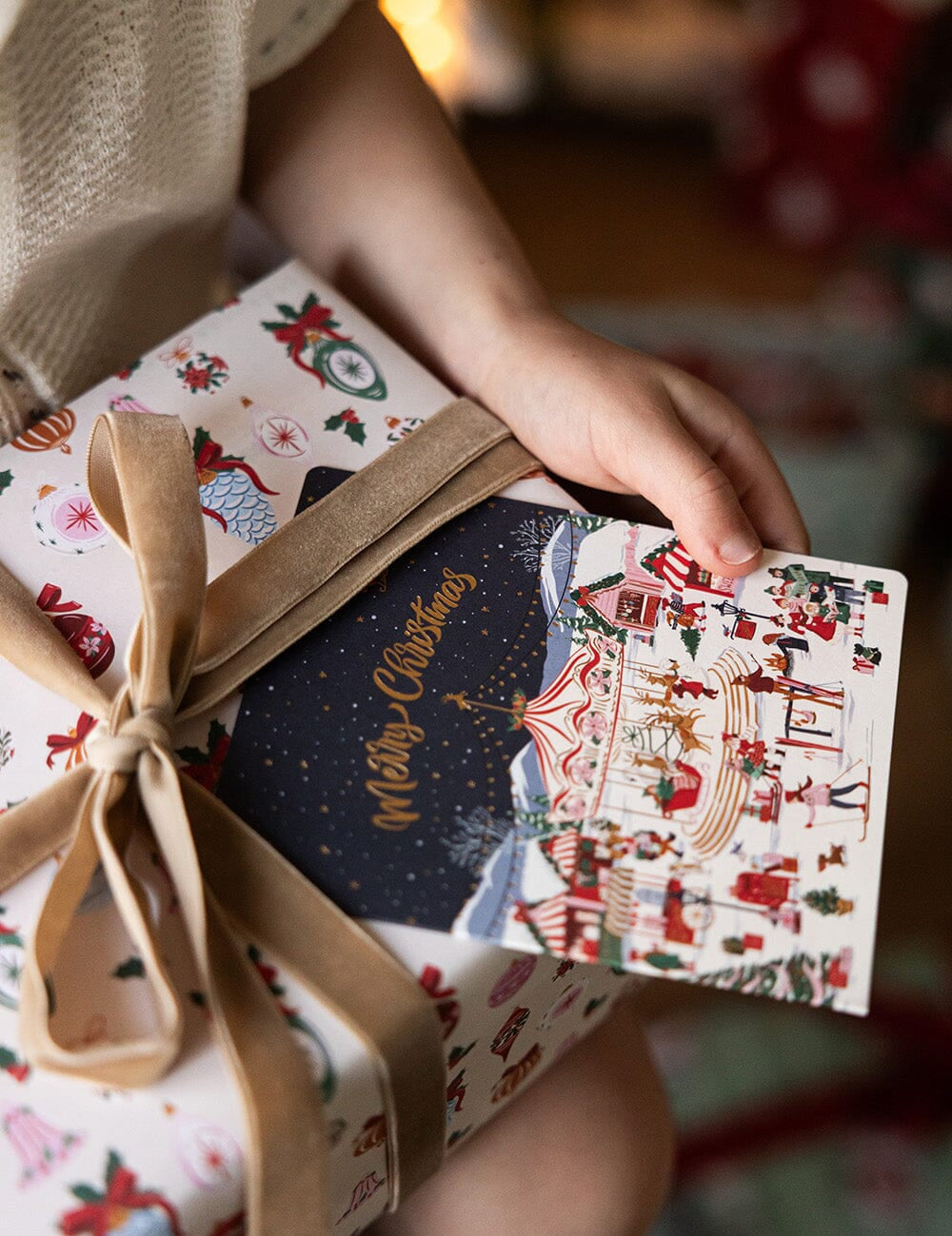 Christmas Market Christmas Card - Pure Apotheca