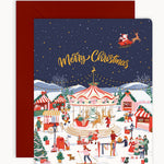 Christmas Market Christmas Card - Pure Apotheca