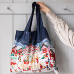 Christmas Market Reusable Shopping Bag - Pure Apotheca