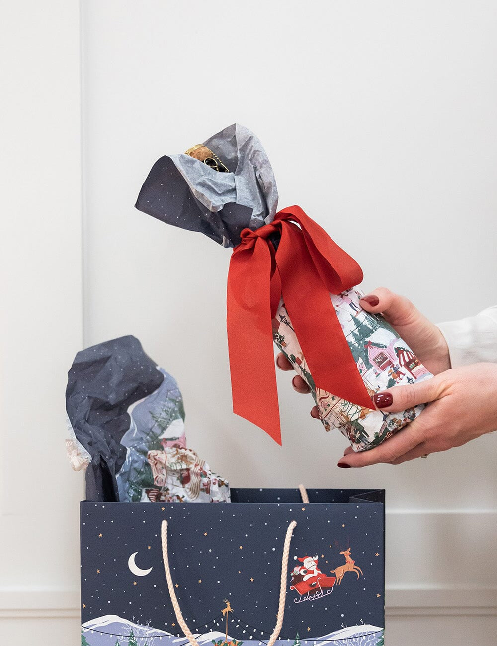 Christmas Market Tissue Paper 4pk - Pure Apotheca