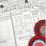 Christmas Newspaper Activity Booklet - Set of 2 Booklets - Pure Apotheca