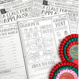 Christmas Newspaper Activity Booklet - Set of 2 Booklets - Pure Apotheca