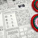 Christmas Newspaper Activity Booklet - Set of 2 Booklets - Pure Apotheca